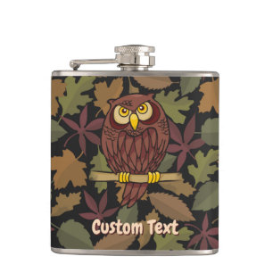 Owl Cartoon Flask