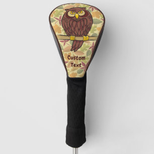 Owl Cartoon Golf Head Cover