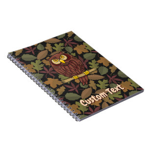 Owl Cartoon Notebook