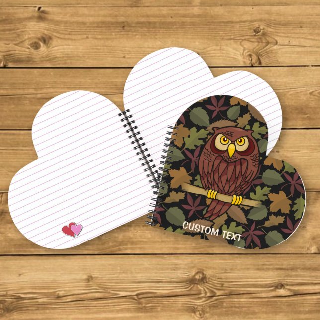 Owl Cartoon Notebook (Creator Uploaded)