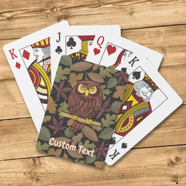 Owl Cartoon Playing Cards (Creator Uploaded)