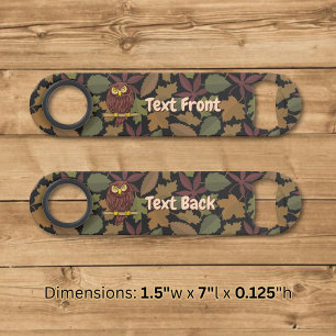 Owl Cartoon Speed Bottle Opener