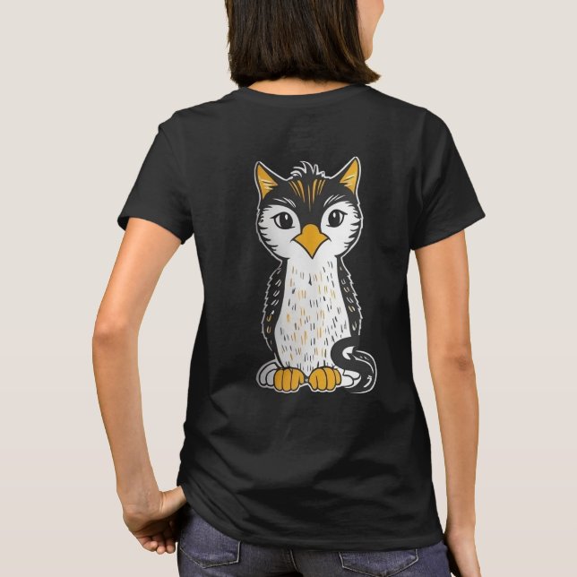 OWL CAT T-Shirt (Back)