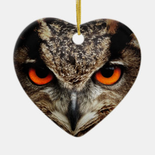 Owl Ceramic Tree Decoration
