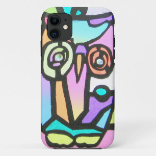 owl children's drawing iPhone 11 case
