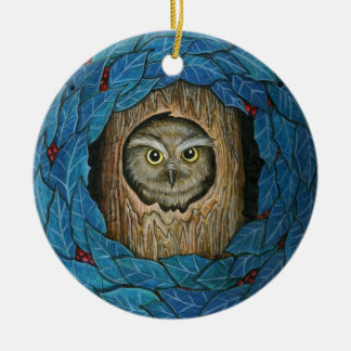Owl Christmas Ornament