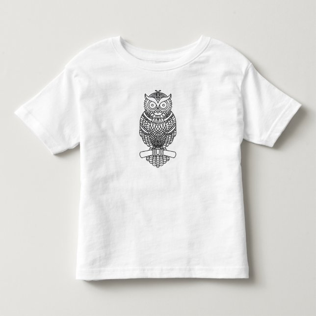 Owl (classic) - Toddler T-Shirt (Front)