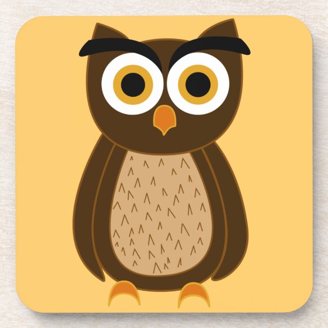 owl coaster (Front)