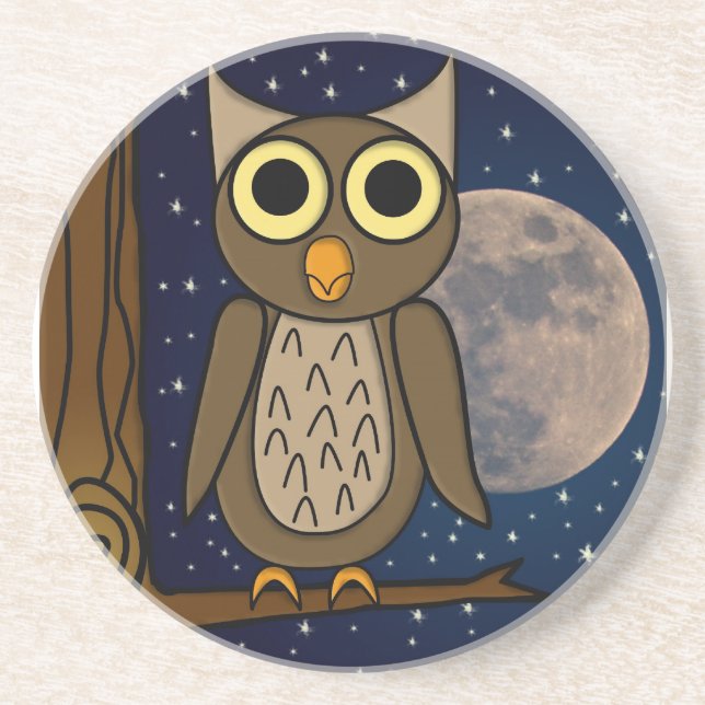 owl coaster (Front)