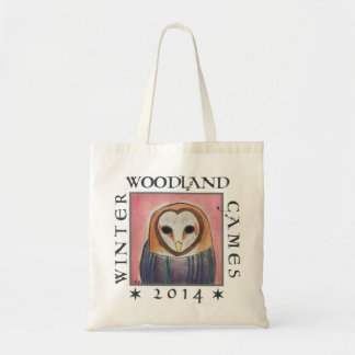 owl cowl- winter woodland games 2014 tote