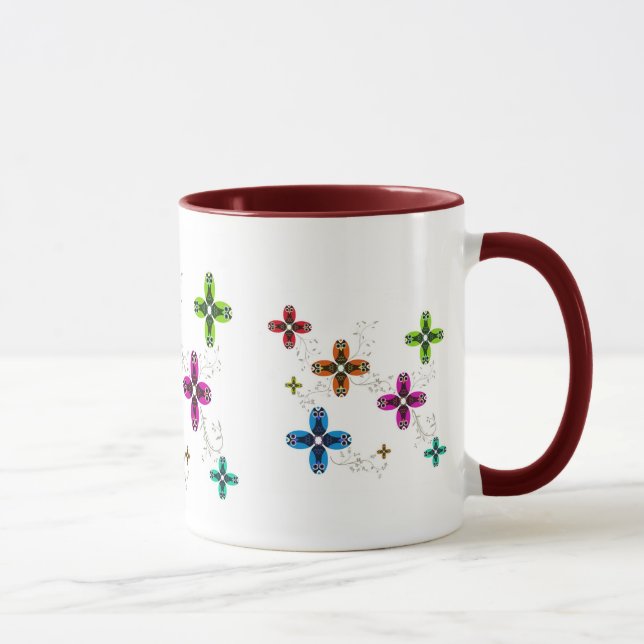 Owl Daisies Mug (Right)