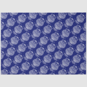 Owl (dark blue) - Tissue Paper
