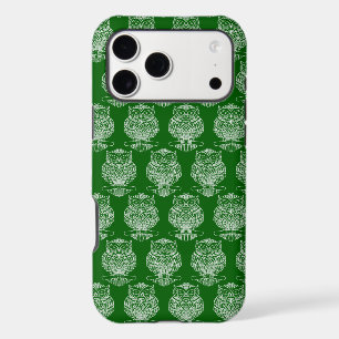 Owl (dark green) - iPhone (16 Pro Max) Case