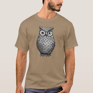Owl Design Men's T-Shirt