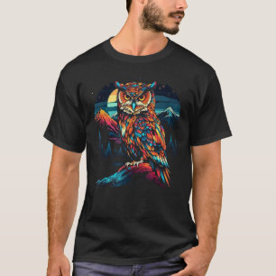 Owl Design T-Shirt