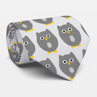 Owl Design Tie