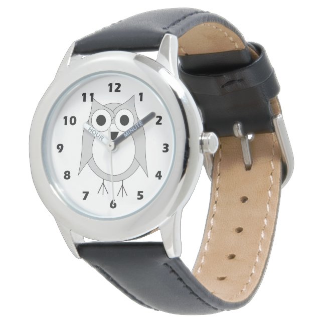 Owl Design Watch (Angled)