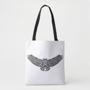 Owl Doodle 2 Tote Bag