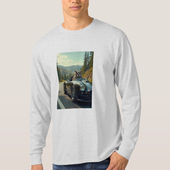 owl driver t-shirt (Front)