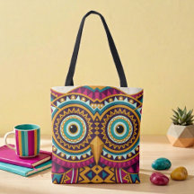 Owl Eyes Folk Art