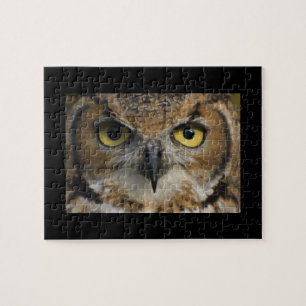 Owl Eyes Jigsaw Puzzle