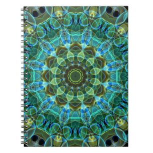 Owl Eyes kaleidoscope Notebook