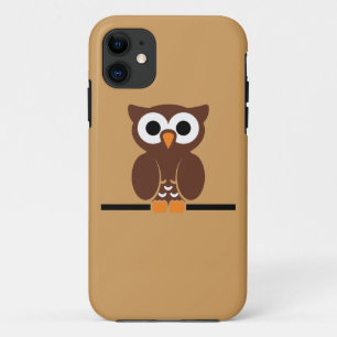 owl eyes wire cartoon animal iPhone 11 case