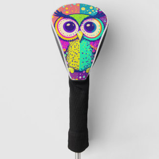 owl face golf head cover