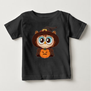 Owl/Fall/Autumn/Halloween/pumpkin Baby T-Shirt