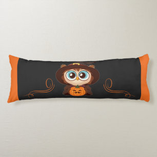 Owl/Fall/Autumn/Halloween/pumpkin Body Cushion