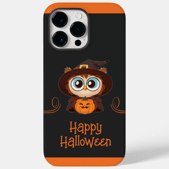 Owl/Fall/Autumn/Halloween/pumpkin Case-Mate iPhone Case (Back)