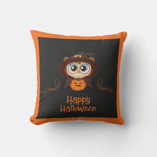 Owl/Fall/Autumn/Halloween/pumpkin Cushion
