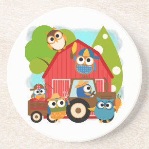 Owl Farmers Coaster