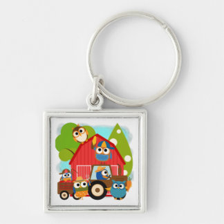 Owl Farmers Key Ring