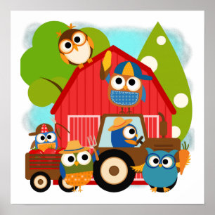 Owl Farmers Poster