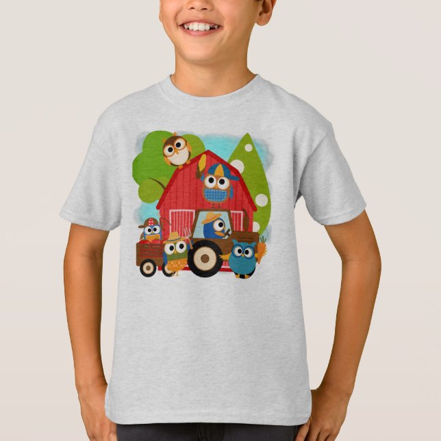 Owl Farmers T-Shirt (Front)