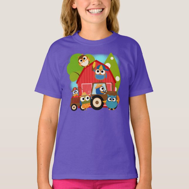 Owl Farmers T-Shirt (Front)