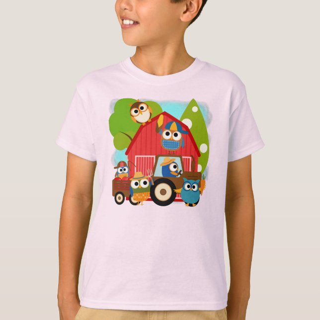 Owl Farmers T-Shirt (Front)