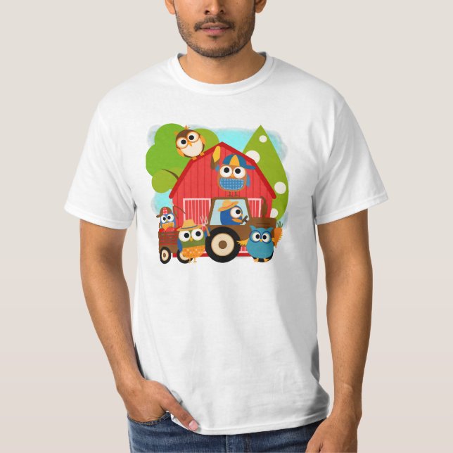 Owl Farmers T-Shirt (Front)