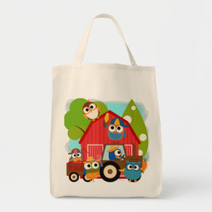 Owl Farmers Tote Bag