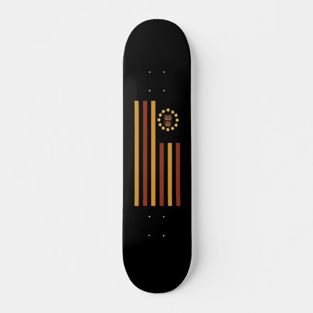 Owl - Flag Skateboard (Front)