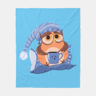 Owl Fleece Blanket