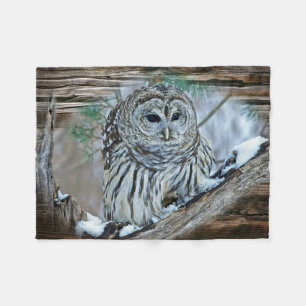 Owl Fleece Blanket