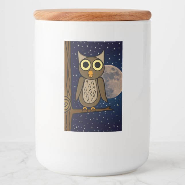 owl   food label (Front)