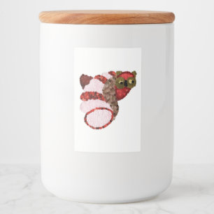 Owl Food Storage Label