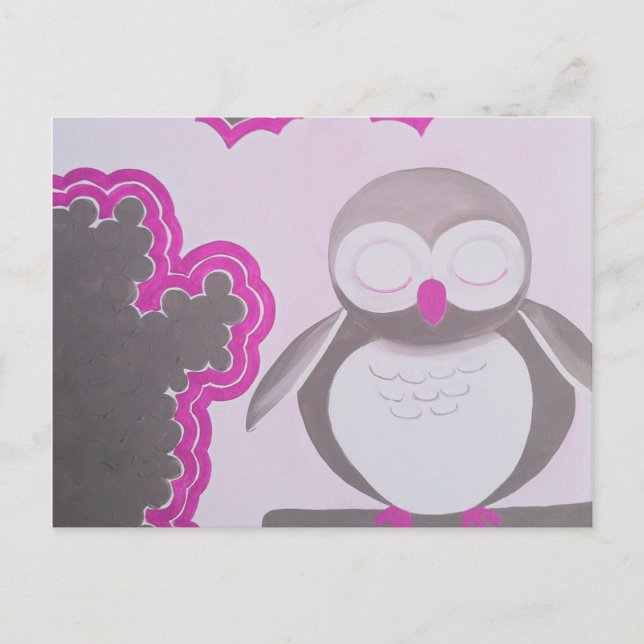 Owl for Erica Postcard (Front)