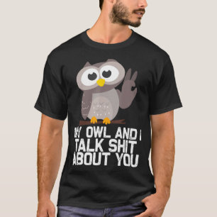 Owl For Men Women Boys Girls Nocturnal Bird Owl 9 T-Shirt