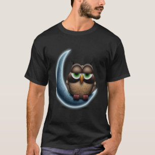 Owl Forest Mythology Night Owl  12 T-Shirt