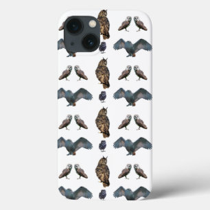 Owl Frenzy iPad Case (choose colour)