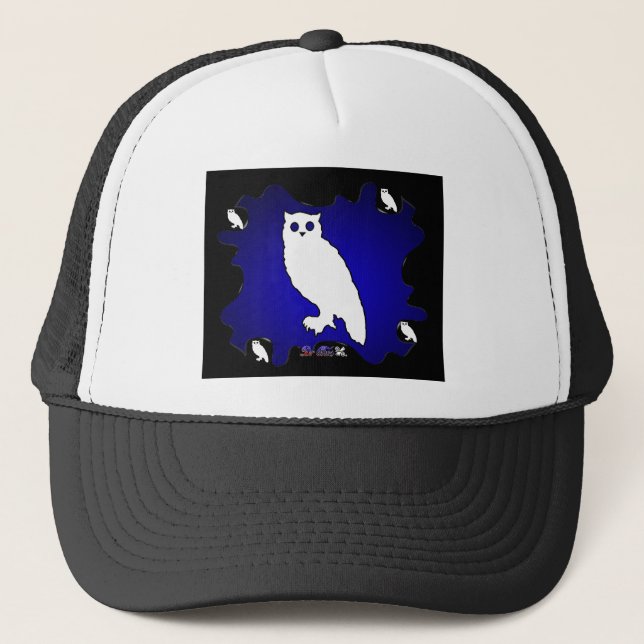 OWL GIFTS CUSTOMIZABLE PRODUCTS TRUCKER HAT (Front)